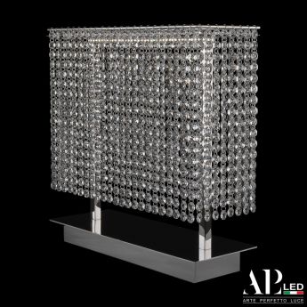 Настольная лампа светодиодная с хрусталём S500.L1.40.A.3000 APL LED