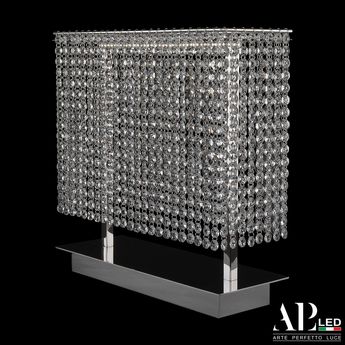Настольная лампа светодиодная с хрусталём S500.L1.40.A.3000 APL LED