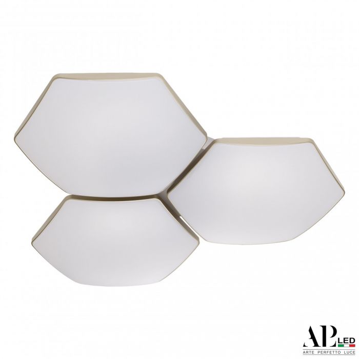 Светильник 3303.6804-3-520/520/90 White Arte Perfetto Luce
