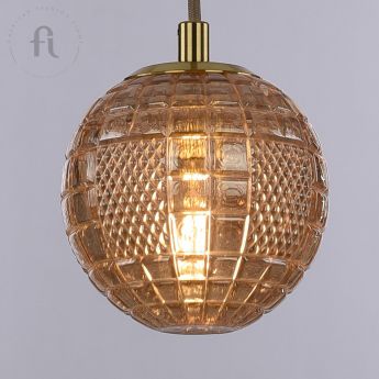Подвесной светильник с плафонами шар AS006.1.Gd.PS2M-722 American Fashion Light