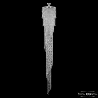 Люстра спираль хрустальная 83111/40IV-250 Ni Bohemia Ivele Crystal