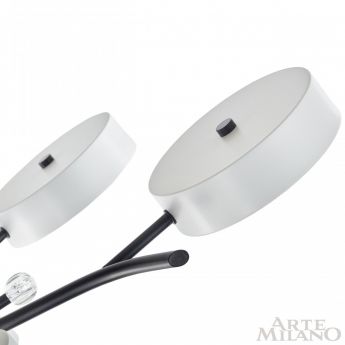 Cветильник 256606/6+1 Bk/Wh Arte Milano