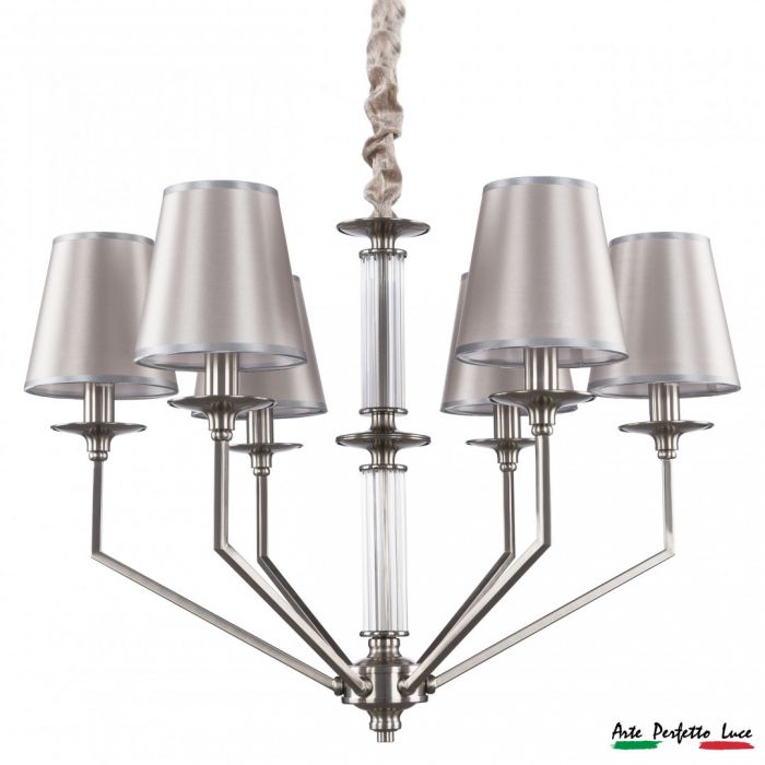 Люстра APL2238669/6NK NICKEL Arte Perfetto Luce