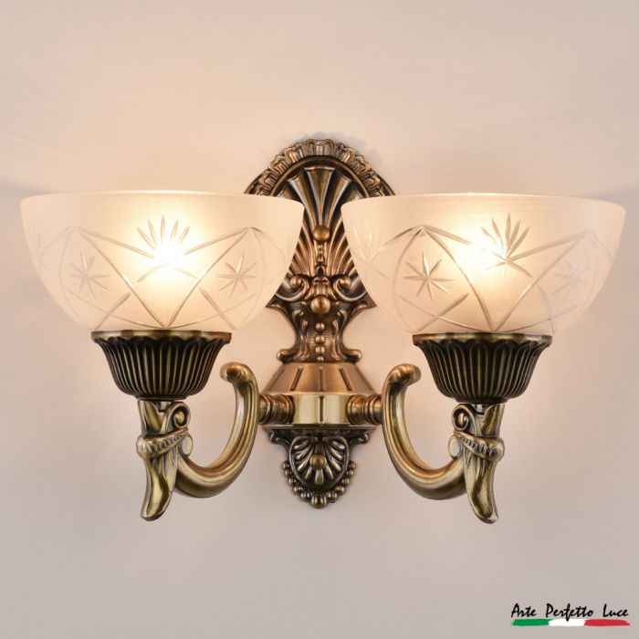 Бра APL2231622STB/2W AB  Arte Perfetto Luce