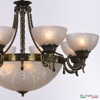 Люстра APL2231622STD/8+3 AB  Arte Perfetto Luce