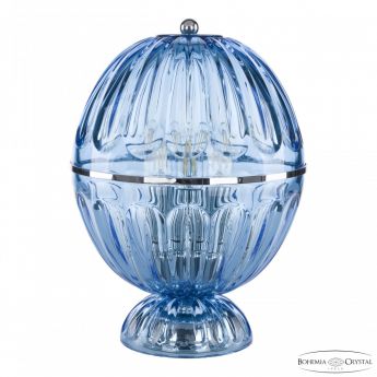 Подвесной светильник с цветным хрусталём 5480L/22 Ni Aquamarine/M-1H Bohemia Ivele Crystal