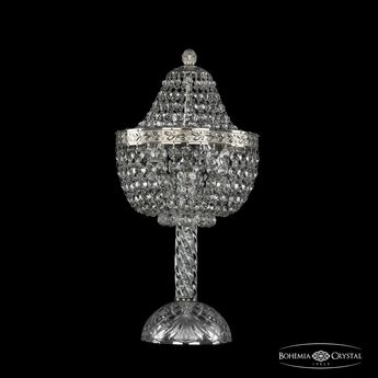 Настольная лампа хрустальная 19281L4/H/20IV Ni Bohemia Ivele Crystal