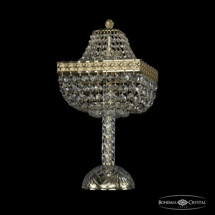 Настольная лампа хрустальная 19282L4/H/20IV G Bohemia Ivele Crystal