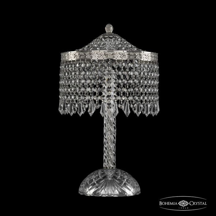 Настольная лампа 19201L4/25IV Ni Drops Bohemia Ivele Crystal