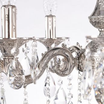 Люстра бронзовая 71101/5/125 B Ni Bohemia Ivele Crystal