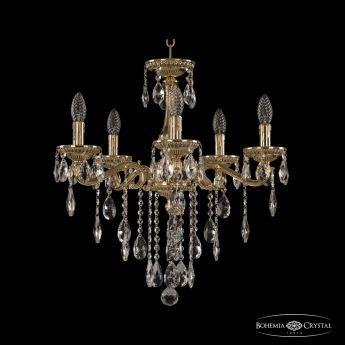 Люстра бронзовая 75102/5/175 B G Bohemia Ivele Crystal