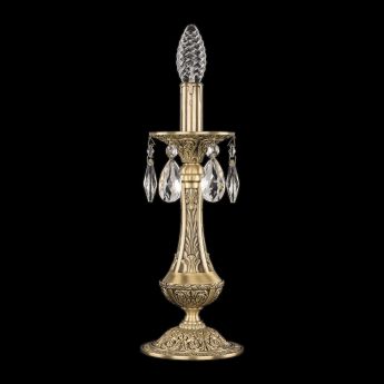 Настольная лампа бронзовая 71100L/1-31 FP Bohemia Ivele Crystal
