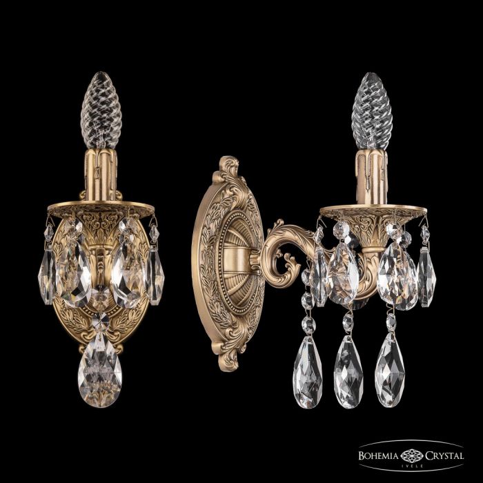 Бра бронзовые 7102B11/1/125 A FP Bohemia Ivele Crystal
