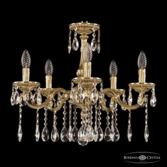Люстра бронзовая 75101/5/175 A G Bohemia Ivele Crystal