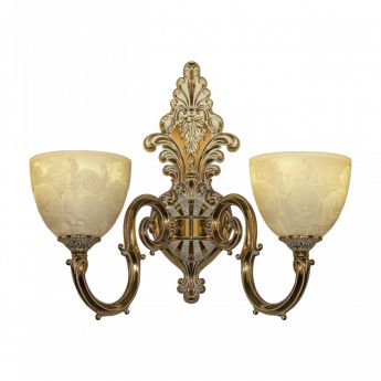 Бра бронзовые 7203B15P/2/210 GW P1 U Rose Bohemia Ivele Crystal